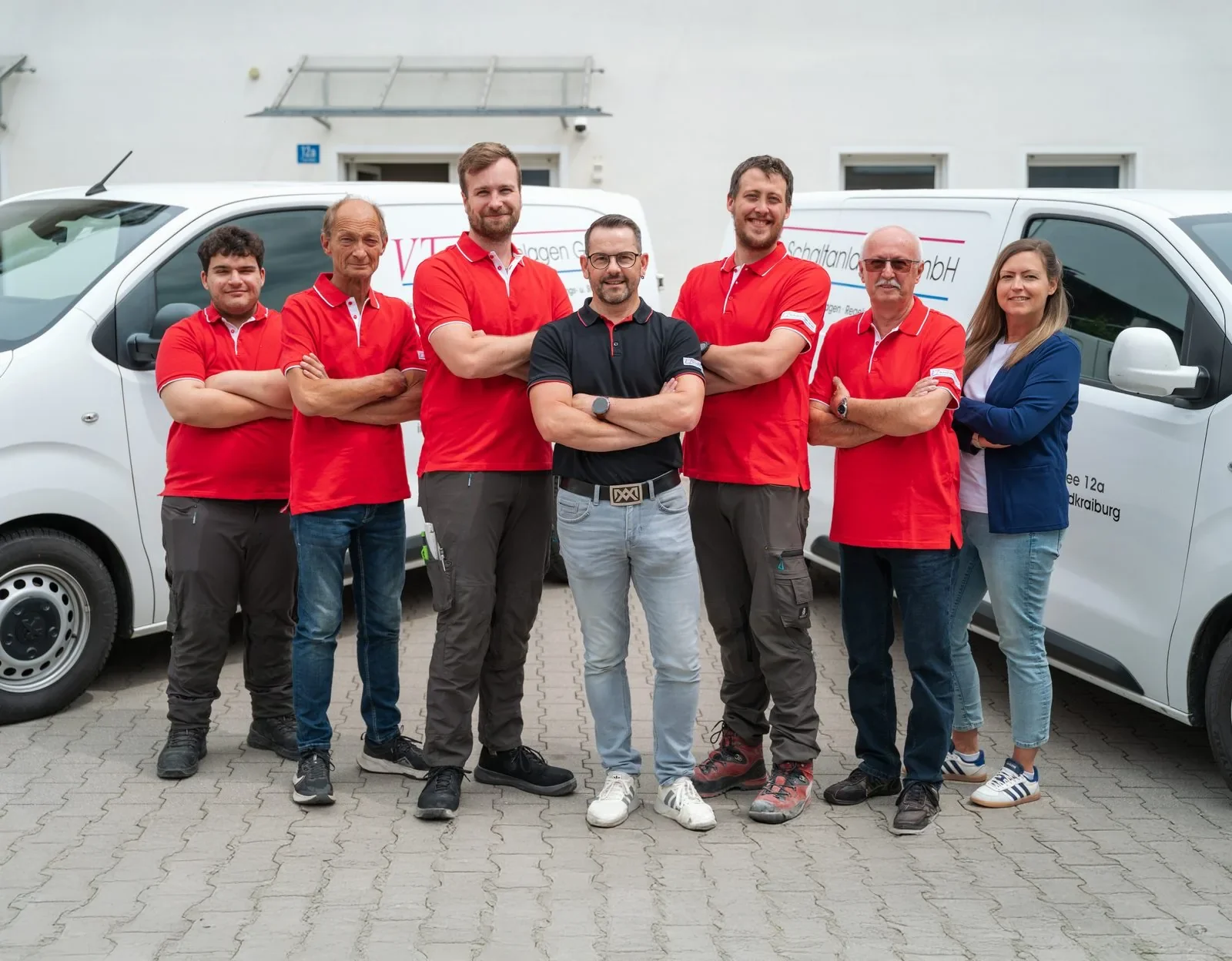 Das Team von VT-Schaltanlagen in Waldkraiburg